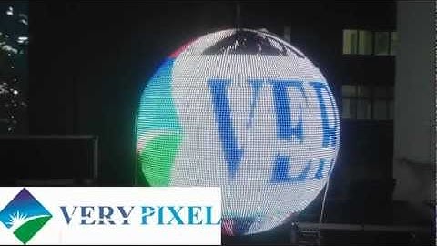 one meter LED video sphere