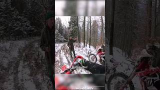 Angry man brought rifle for dirt bikers #roadrage #bike