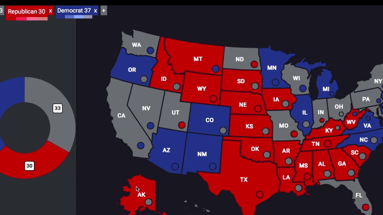 First Look at the 2022  Senate Elections  Fun Election  