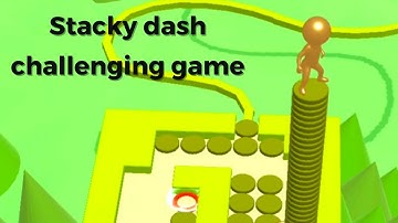 stacky dash challenging gameplay | level 35 | new ios game 2023