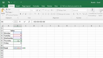 Parts of an Excel Formula: Constants, operators, cell references