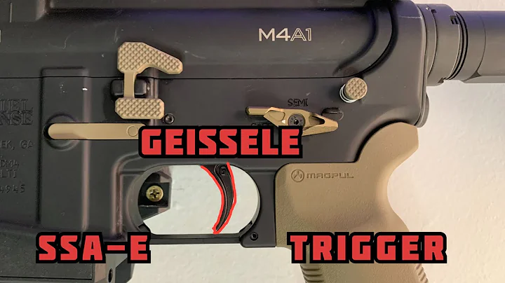 GEISSELE 2 STAGE SSA-E TRIGGER INSTALLATION