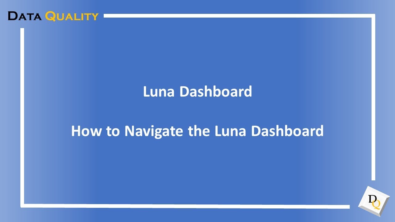 Luna - How to navigate the Luna dashboard - YouTube