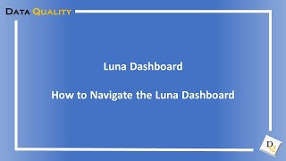 Luna - How to navigate the Luna dashboard