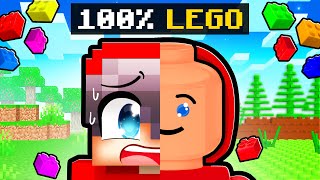 Video thumbnail of "Cash is 100% LEGO in Minecraft!"