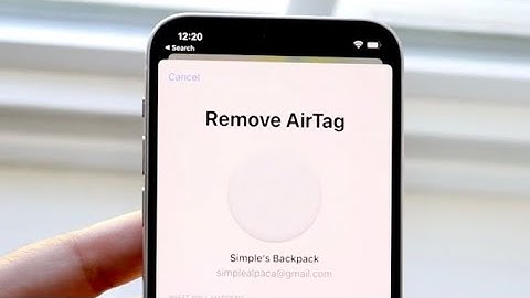 How To Disconnect Airtag From iPhone!
