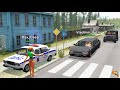 ИНСПЕКТОР ДПС ОСТАНОВИЛ КОРТЕЖ ПРЕЗИДЕНТА И БЫЛ УВОЛЕН | BeamNG.drive Online