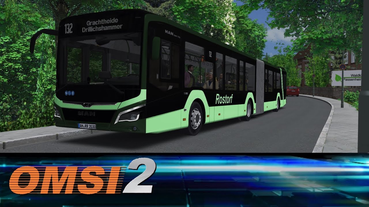 OMSI 2 #1419 🚍 Linie 132 im Lion's City 18C - Ahlheim V4 - Let's Play OMSI 2