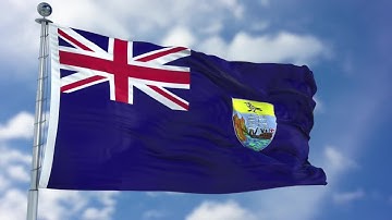 Saint Helena Flag Animation Stock Motion Graphics