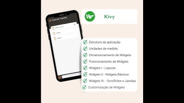 PYTHON & KIVY DESENVOLVIMENTO DE APPS