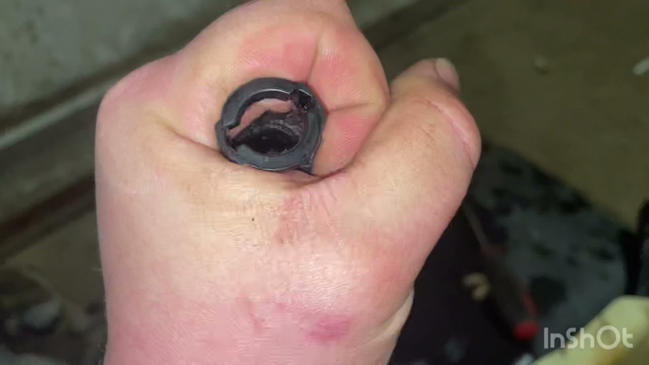 Gas Line Rust Metal fuel lines rusted to plastic gas lines removal - YouTube