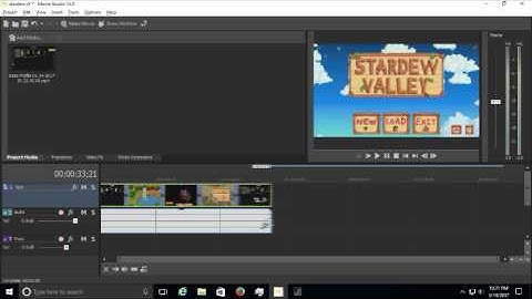 Movie Studio 14 (Basic) How to speed up or slow down clips