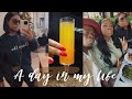 VLOG | MAKING THANKSGIVING COCKTAILS | LUNCH DATE