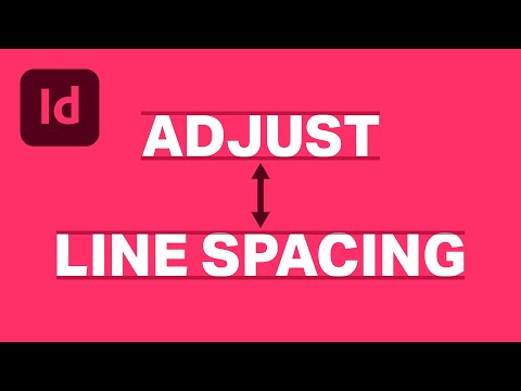Video: Hoe maak ik de ruimte tussen lijnen kleiner in InDesign?