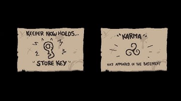 How to Unlock Keeper Store Key and Karma (The Binding of Isaac Repentance)