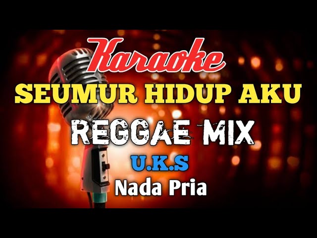 Disana menanti di sini menunggu Reggaemix Karaoke nada Pria class=