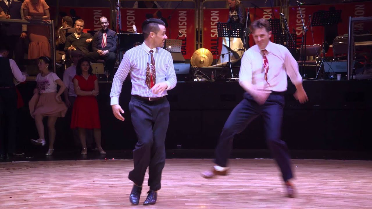 RTSF 2016 - Solo Charleston Improvisation - JB & Marcus