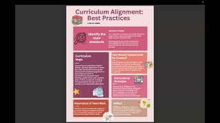 Curriculum Alignment Best Practices