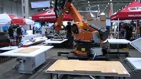 Kuka Load and Unload Robot