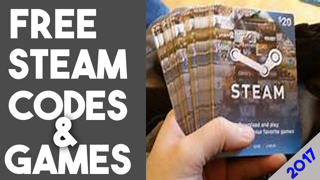 How To Get Free Steam Codes And Games 2017 | 10 Codes giveaway!!