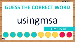 [Scrambled Word Game] Can You Unscramble These Words? 8 Letters