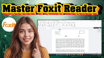 How To Use Foxit PDF Reader - For Beginners