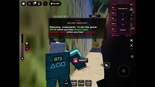 display name iceassaian (username 0022said) glitch/bug abusing in red light green light