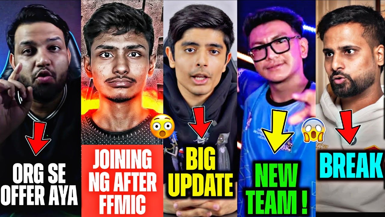 Shanku NEW ORG🚨 Jonty Gaming ORG OFFER🤯 Aztec Again Joining NG😱 Ajju Video on FF🥵 Fozyajay, Pahadi 😳