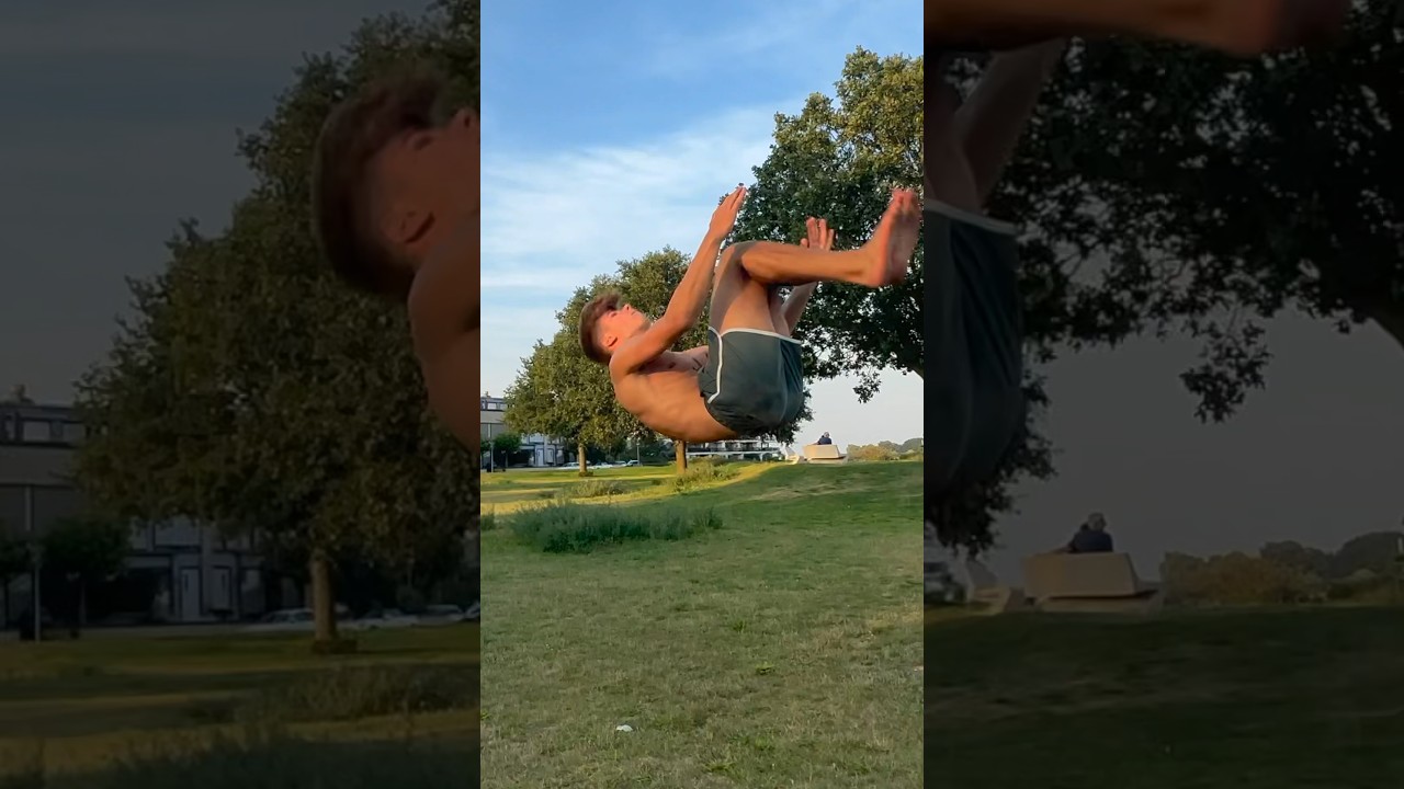 Telt deze double backflip? 🤔 