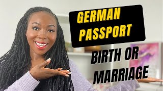 HOW TO GET THE GERMAN CITIZENSHIP THROUGH MARRIAGE AND BIRTH  || The Phoebe Way