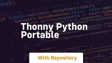 thonny python portable