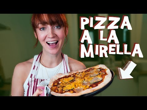 Mein absolutes Lieblingsessen: PIZZA (schnell, einfach, vegan)