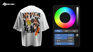 3D T-Shirt Mockup Tutorial (No Plugins)