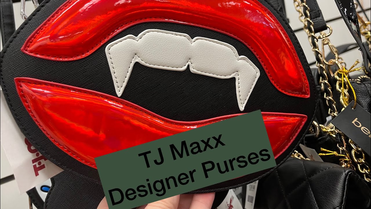 TJ Maxx Designer Purses Michael Kors Coach Betsy Johnson Shop with Me