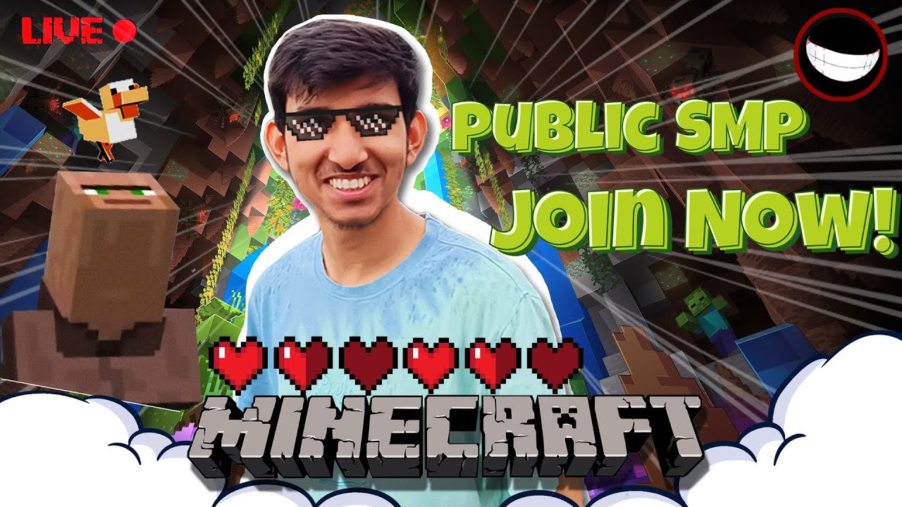 Minecraft SMP Server Live 🔥 | Survival, PvP & Chill Open World Gameplay ...