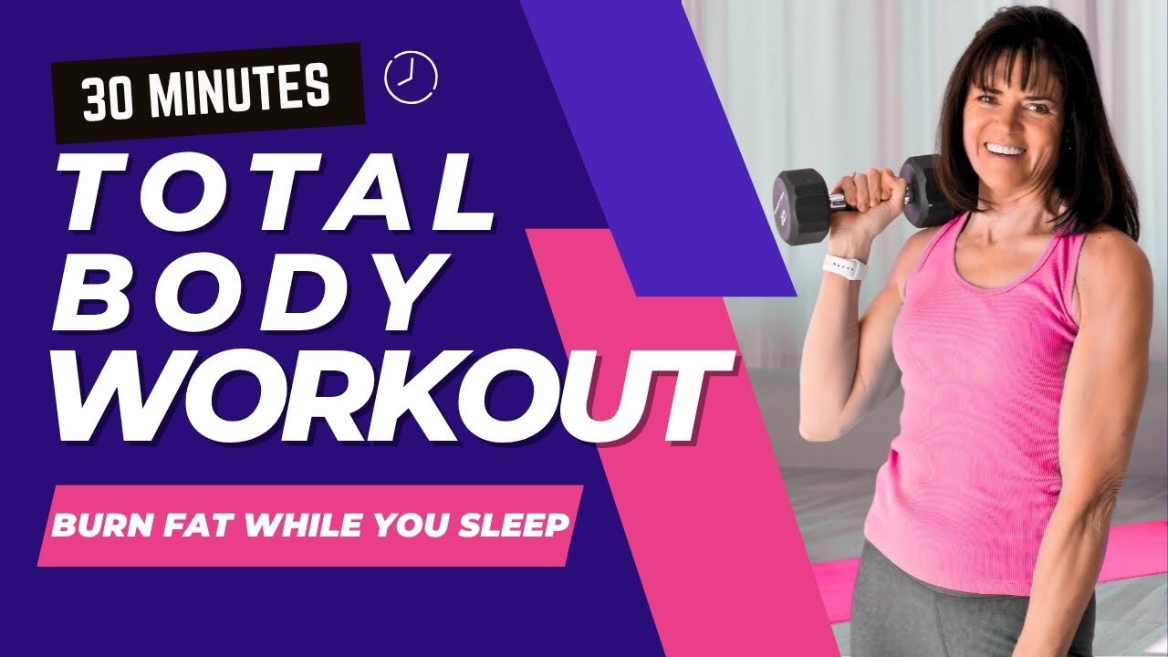 Total Body Strength Workout for Women Over 40 | Build Muscle & Burn Fat ...