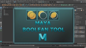 Boolean Tool | Maya Tutorial