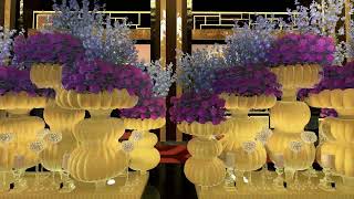 Hotel Lobby Floral setup By Christian Warella