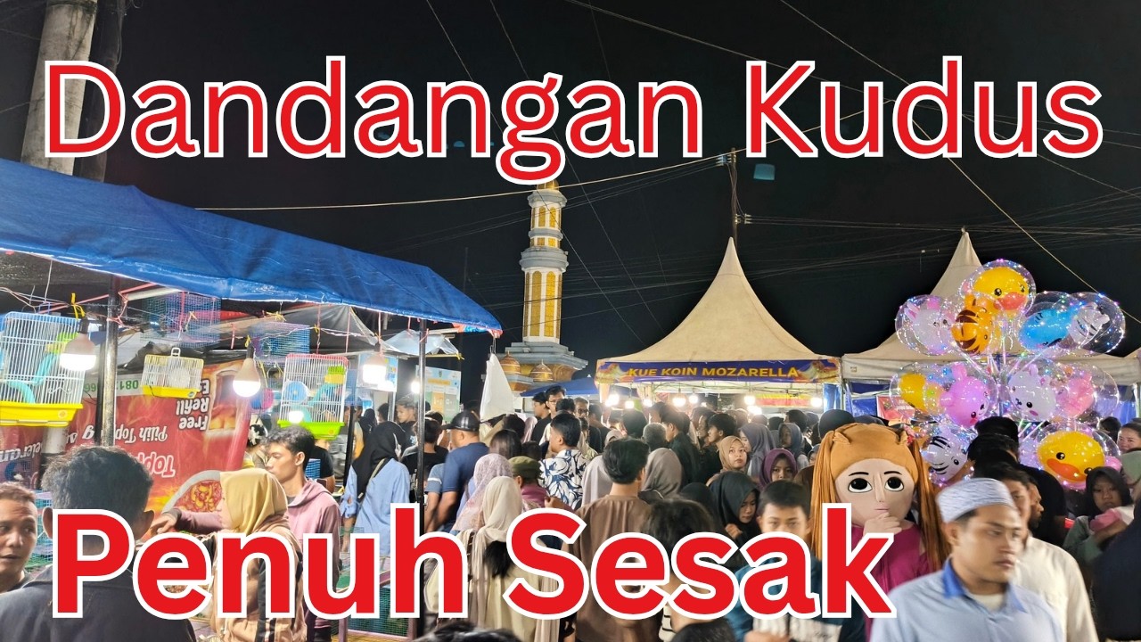 Live Condition Dandangan Kudus