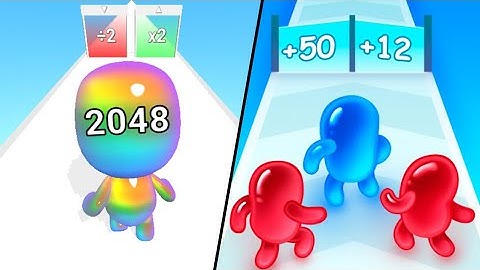 Man Runner 2048 | Join Blob Clash 3D / All Level Gameplay: Android,iOS