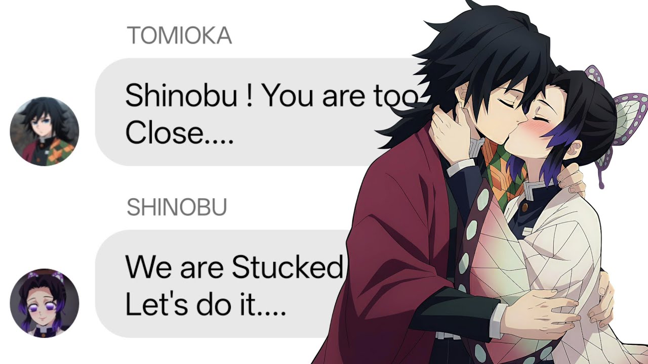 If Giyu and Shinobu Stuck in Elevator | Demon Slayer discord server 