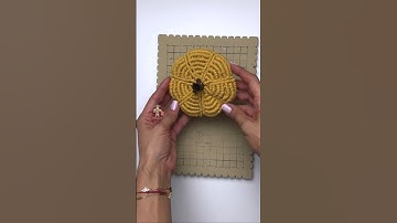 Fall in love with our stunning macrame pumpkin –a perfect addition to your autumn decor! #halloween