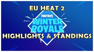 Winter Royale EU Heat 2 Highlights Fortnite Moments