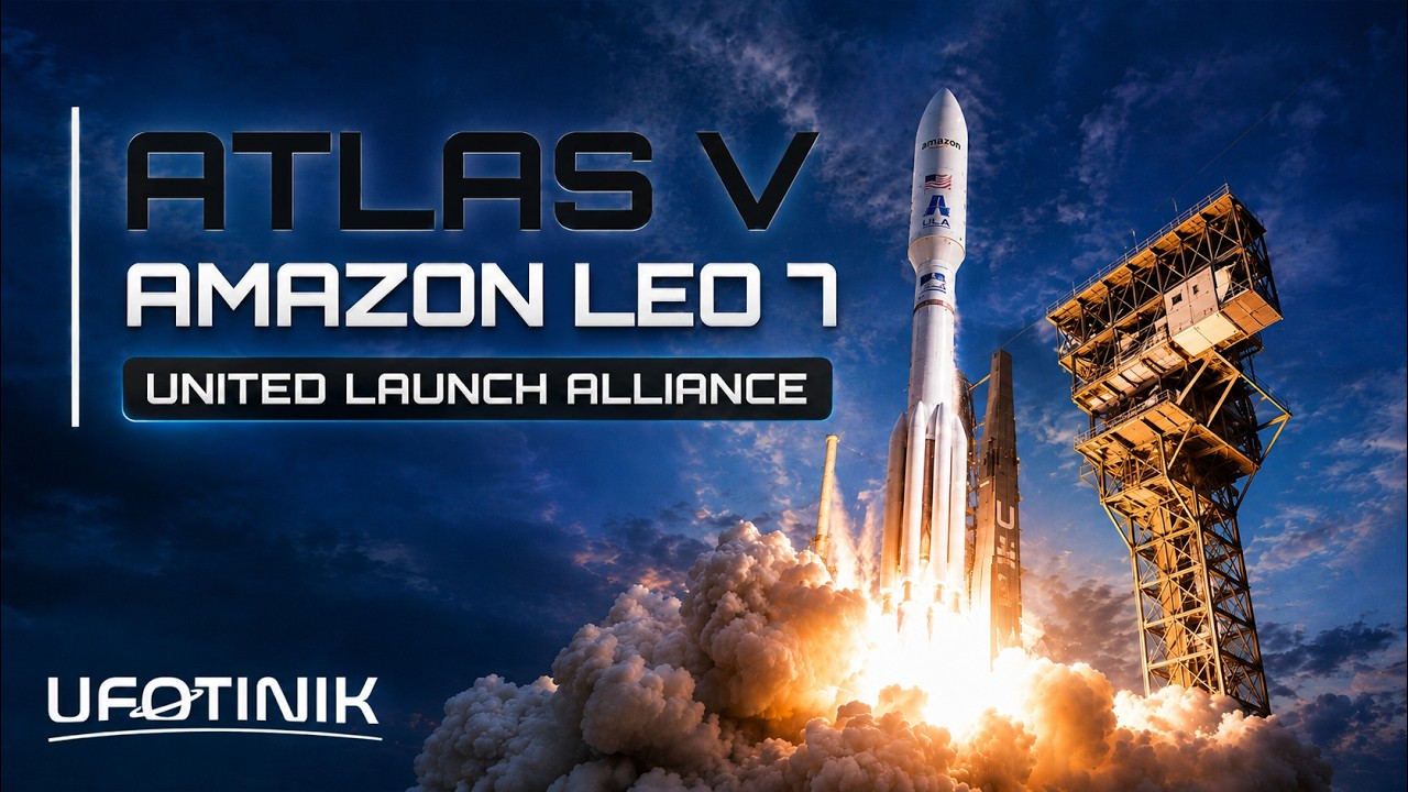 🔴 EN DIRECT LANCEMENT ATLAS V Amazon LEO 7 (Méga constellation d'Amazon - Lancement - FR )