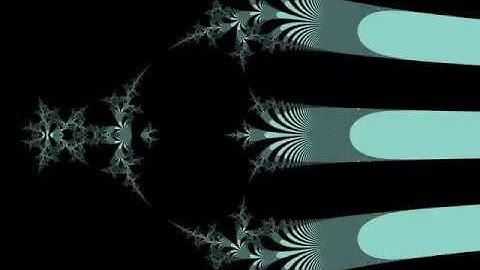 Complex power tower fractal, zooming in