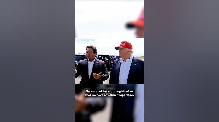 Trump and DeSantis discuss "Alligator Alcatraz," criticize Biden administration