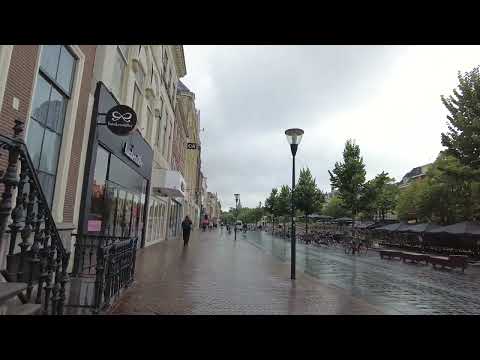 Wonder Walk - Walk in the streets of Leeuwarden, Leeuwarden, Netherlands - 4K video