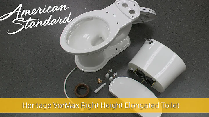 How to Install a Heritage VorMax Toilet