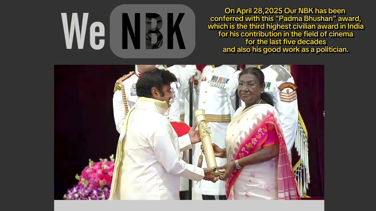 పంచెకట్టులో పద్మభూషణ్ నందమూరి బాలకృష్ణుడు |WeNBK|