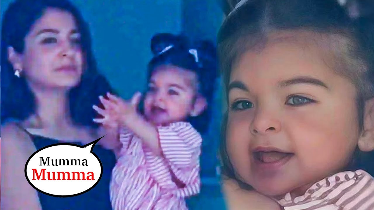 Adorable video of Virat Kohli and Anushka Sharma's daughter Vamika trying  to call 'mumma' will melt your heart